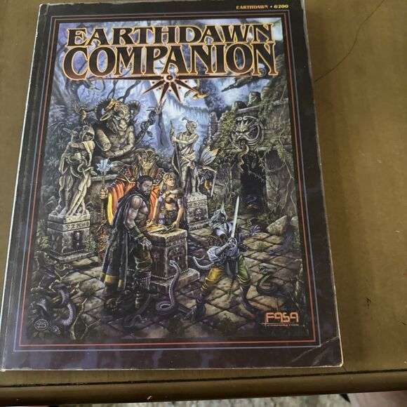 EARTHDAWN COMPANION RPG Role playing Sourcebook 1994 FASA #6200 - Picture 4 of 6